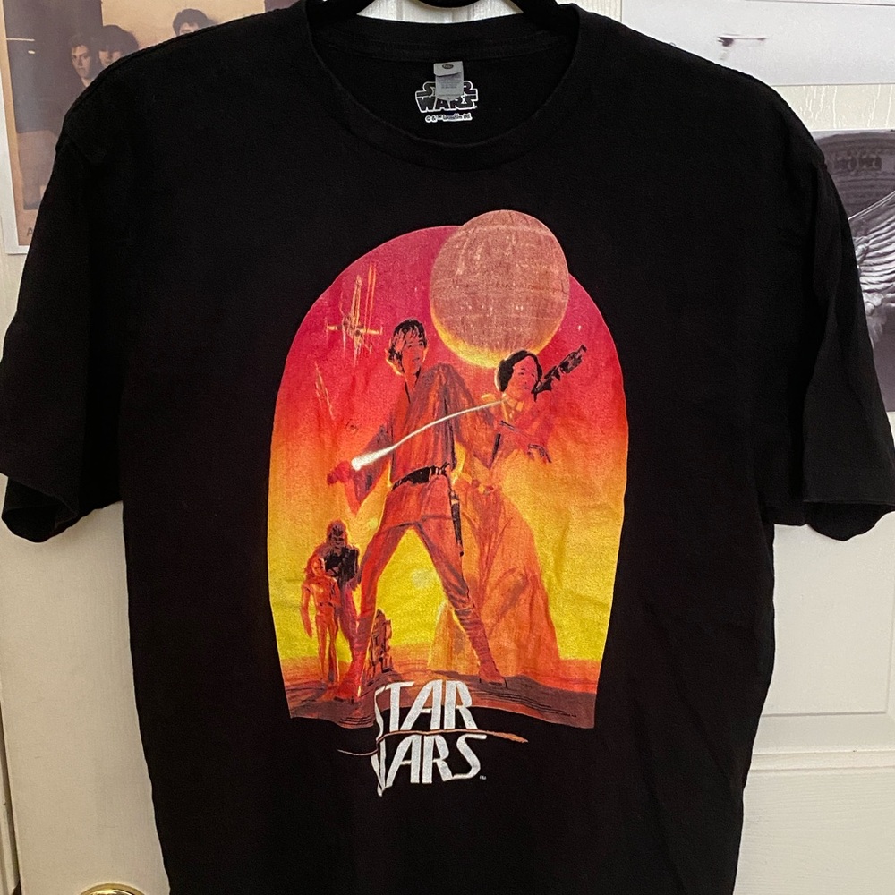 Star Wars Graphic T Shirt Featuring Vintage style Art